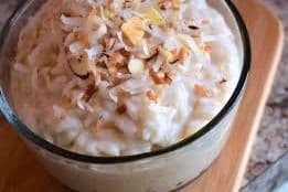 Toasted Coconut Rice Pudding