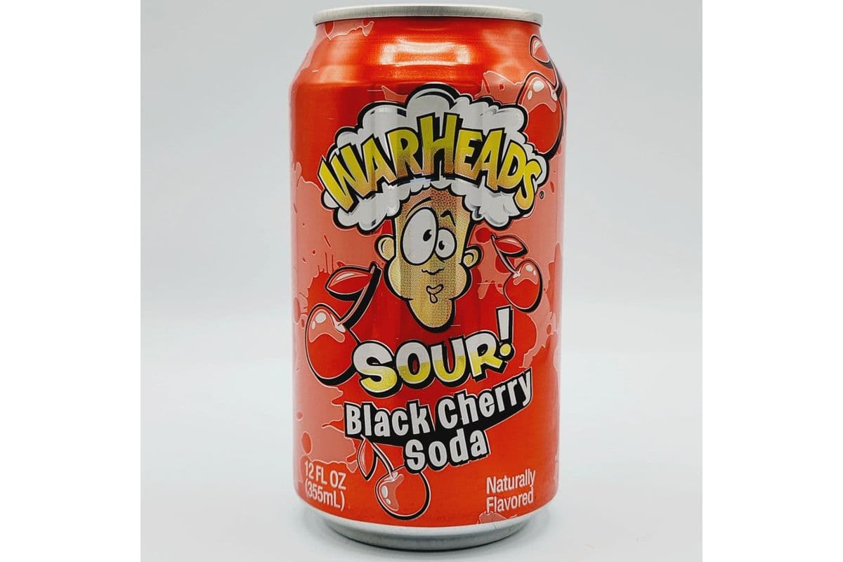 Warheads Sour Soda Black Cherry