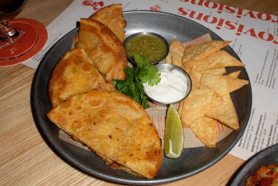 Chicken & Cheese Quesadilla