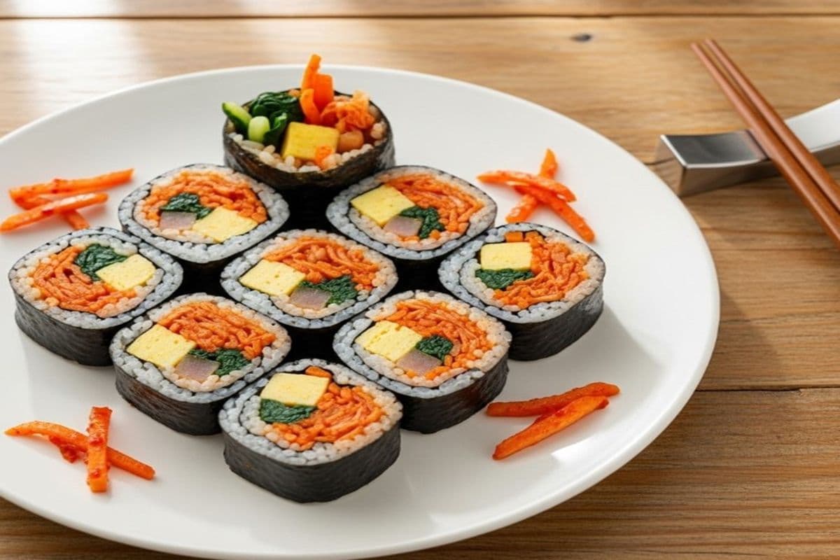Kimchi Kimbap