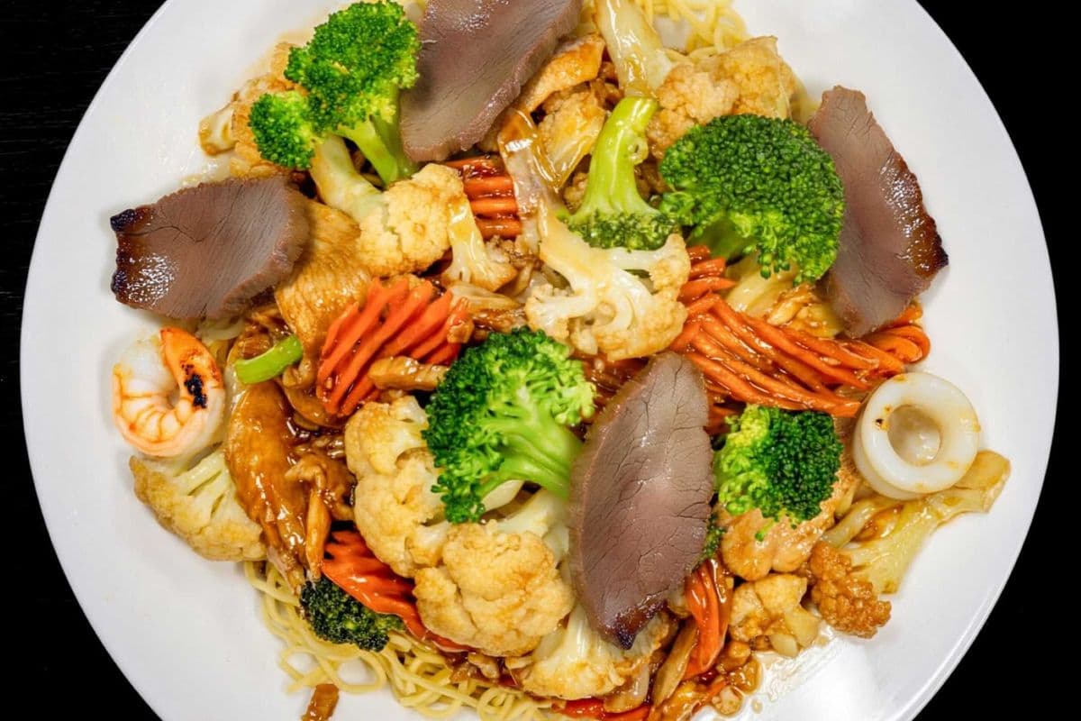 29A. Combo-Stir Fried Seafood, Beef and Chicken