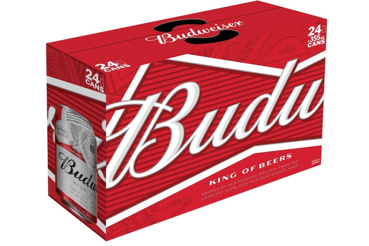 Budweiser Beer (24 x 355 ml cans)