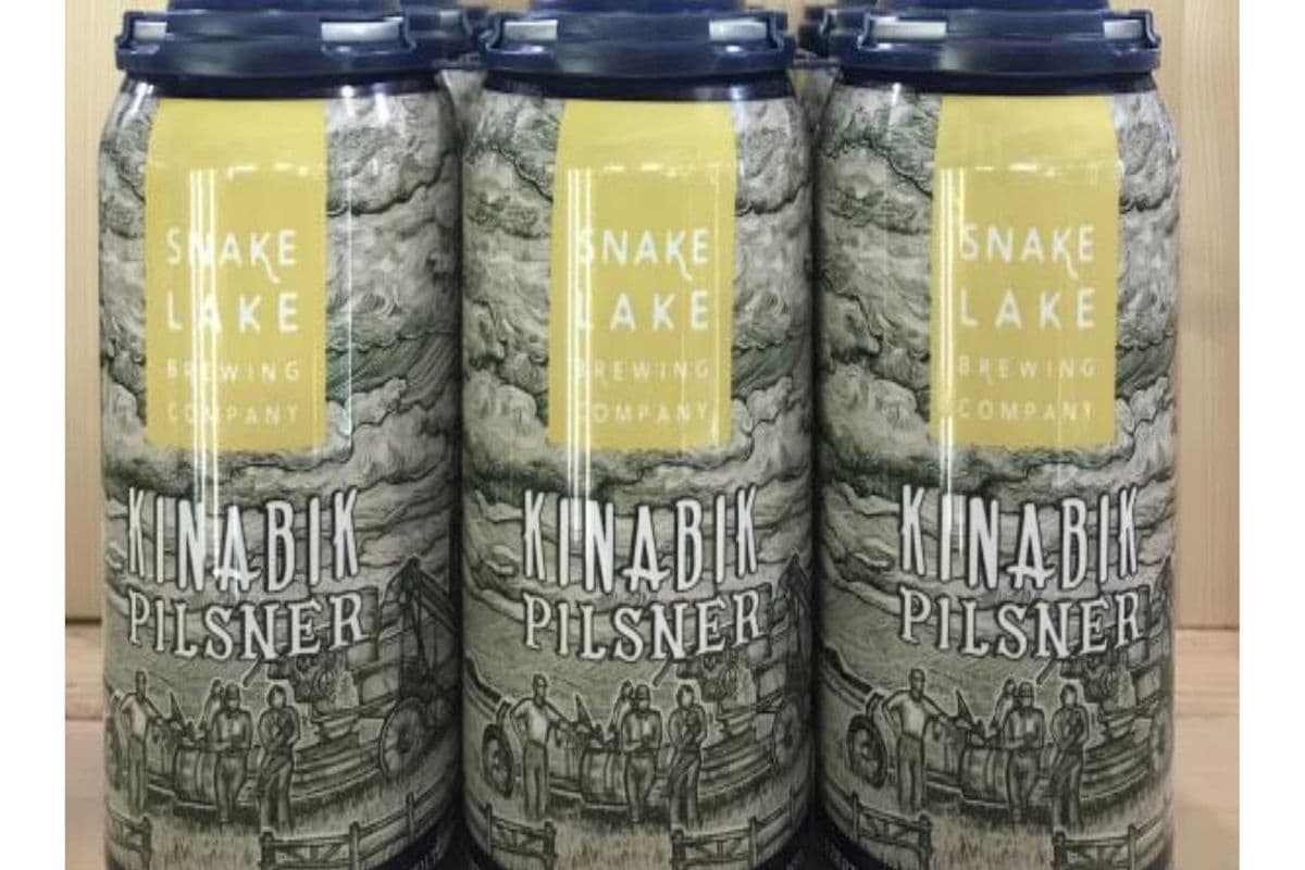 Snake Lake Kinabik Pilsner (6 Cans) (6 x 6*355ML)