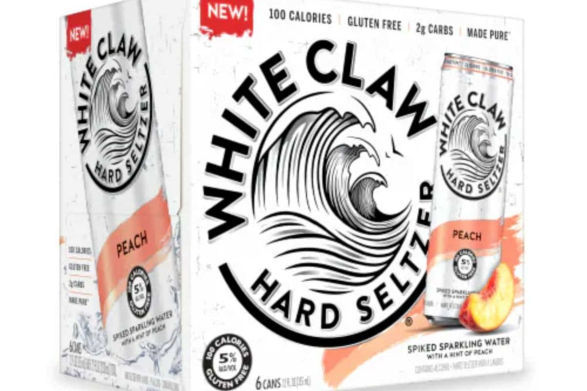 WHITE CLAW PEACH (6 x 355ML)