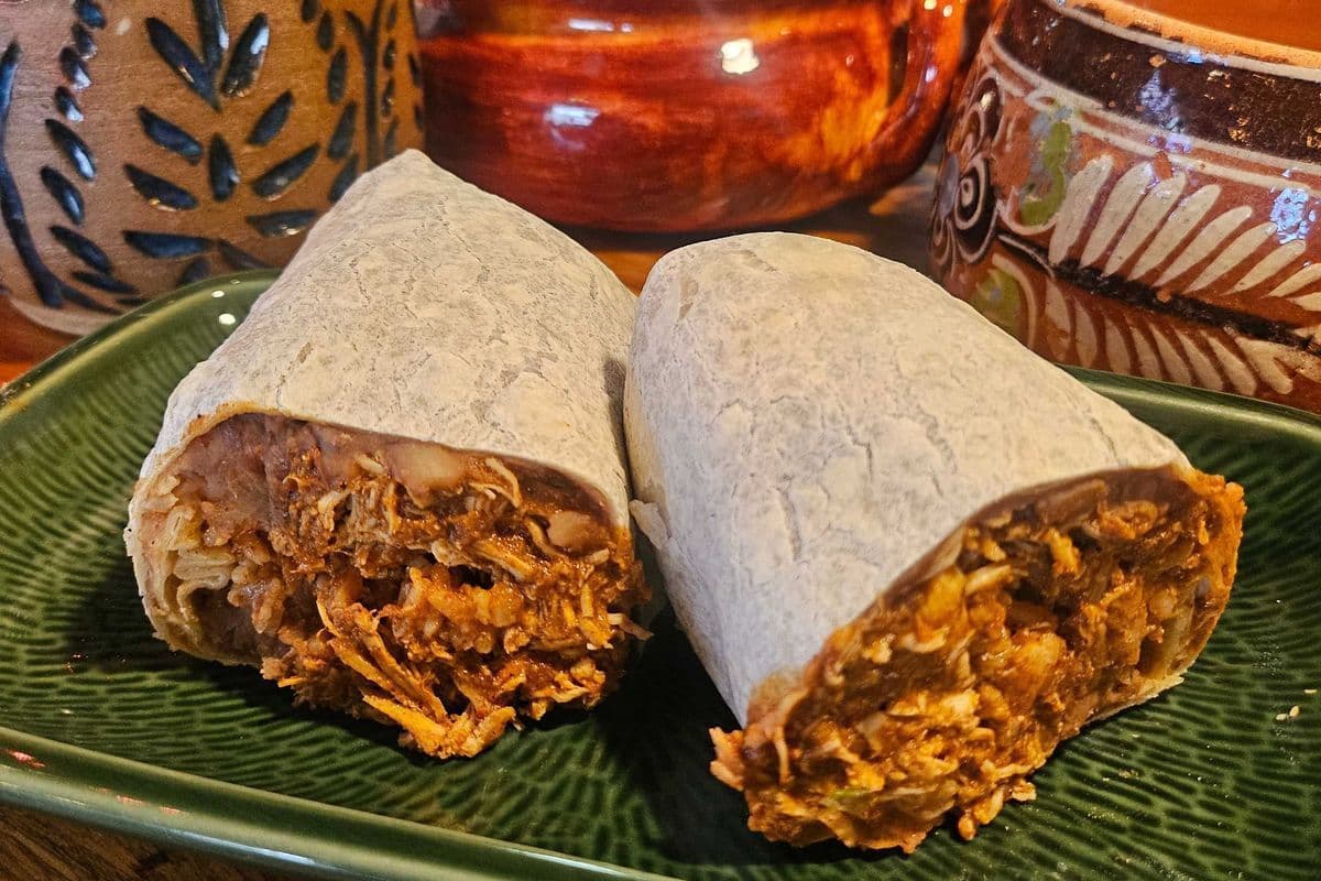 Holey Mole! Burrito