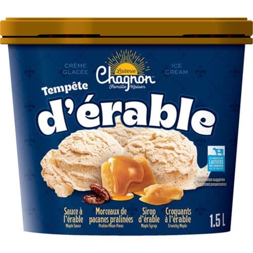 Chagnon Créme Glacée Érable 1.5L/ Chagnon Maple Ice Cream 1.5 L