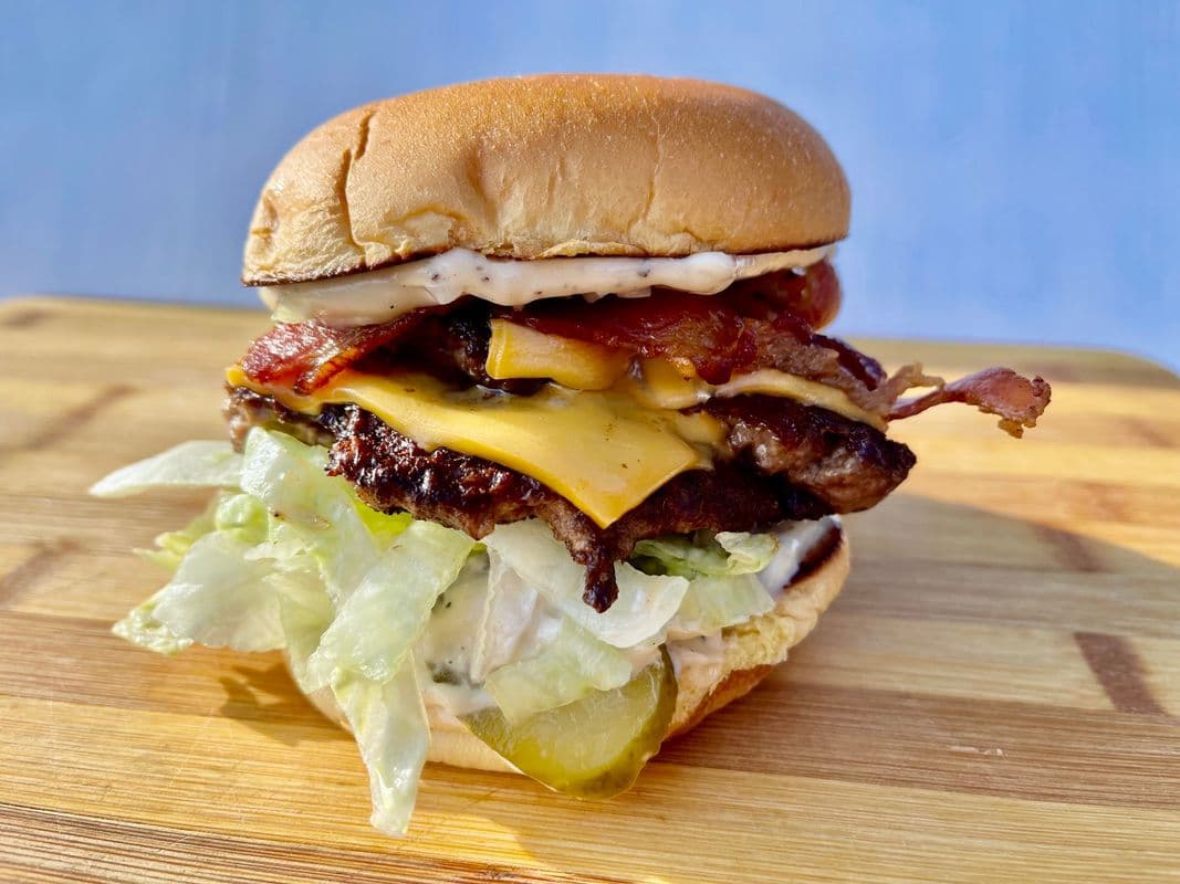 Signature Big Bacon Smash Burger