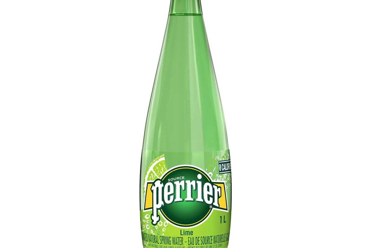 Perrier Carbonated Natural Spring Water- Lime Flavor