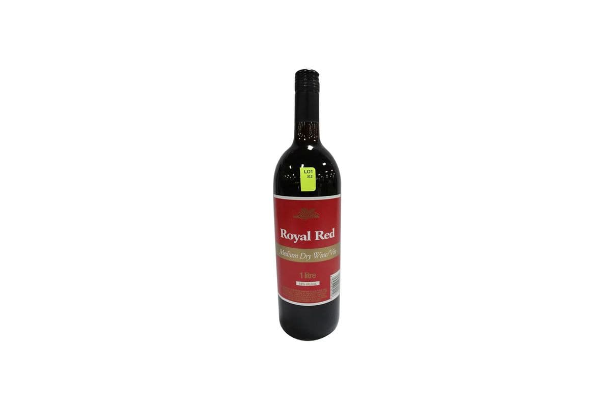 Royal Red Medium Dry Wine (1 x 1L)