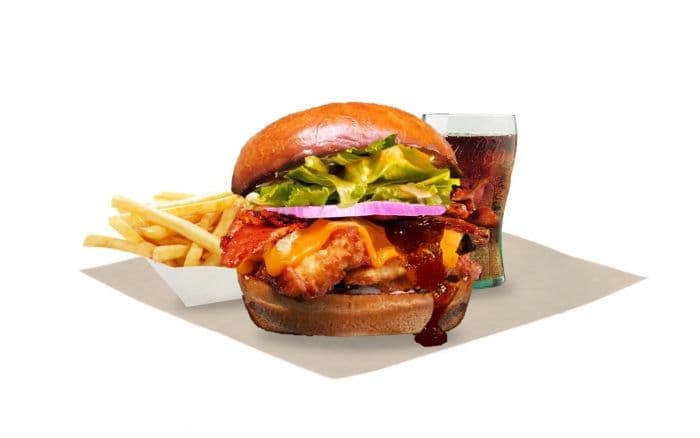 BBQ Bacon Cheddar Chicken Sandwich MEAL