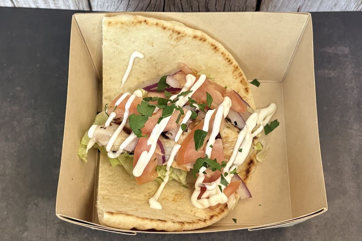 Saddlery on the Market - Chicken Pita