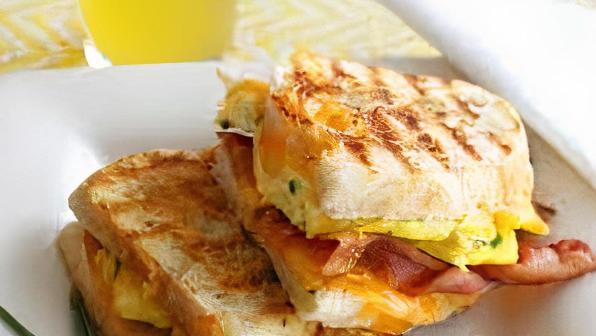 Grilled Breakfast Panini