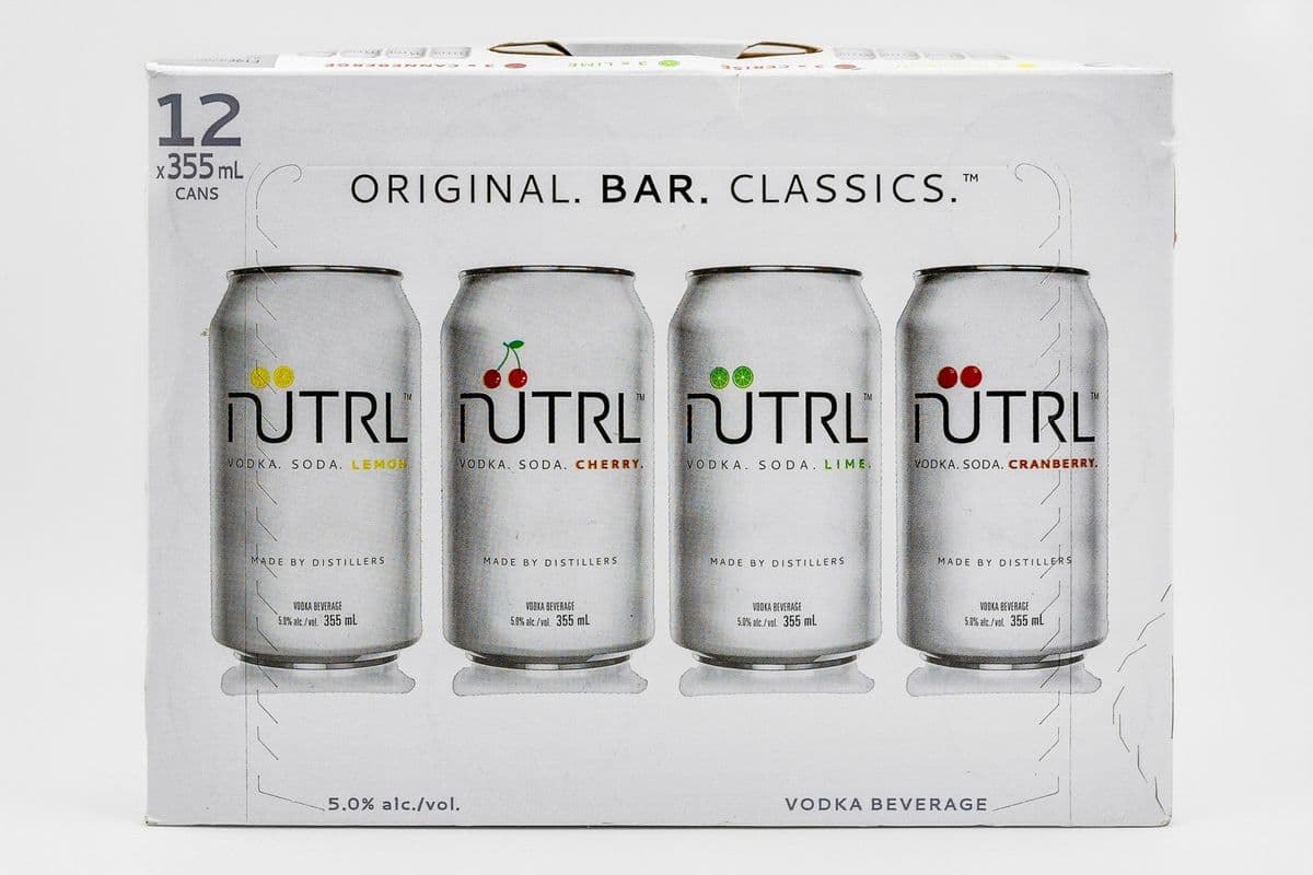 Nutrl Bar Classics Mixer ( 12 pack) (12 x 355)