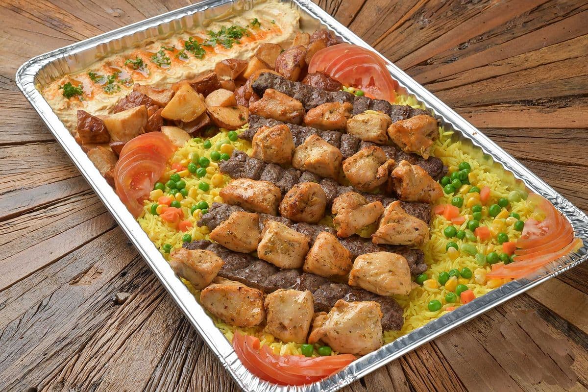 MIX BBQ PLATTER FOR 10 PEOPLE.