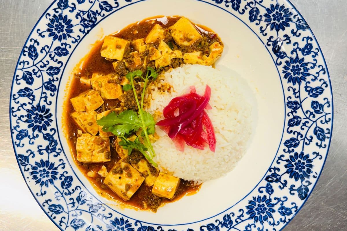 K3 麻婆豆腐盖饭 Mapo Tofu Rice 🌶️