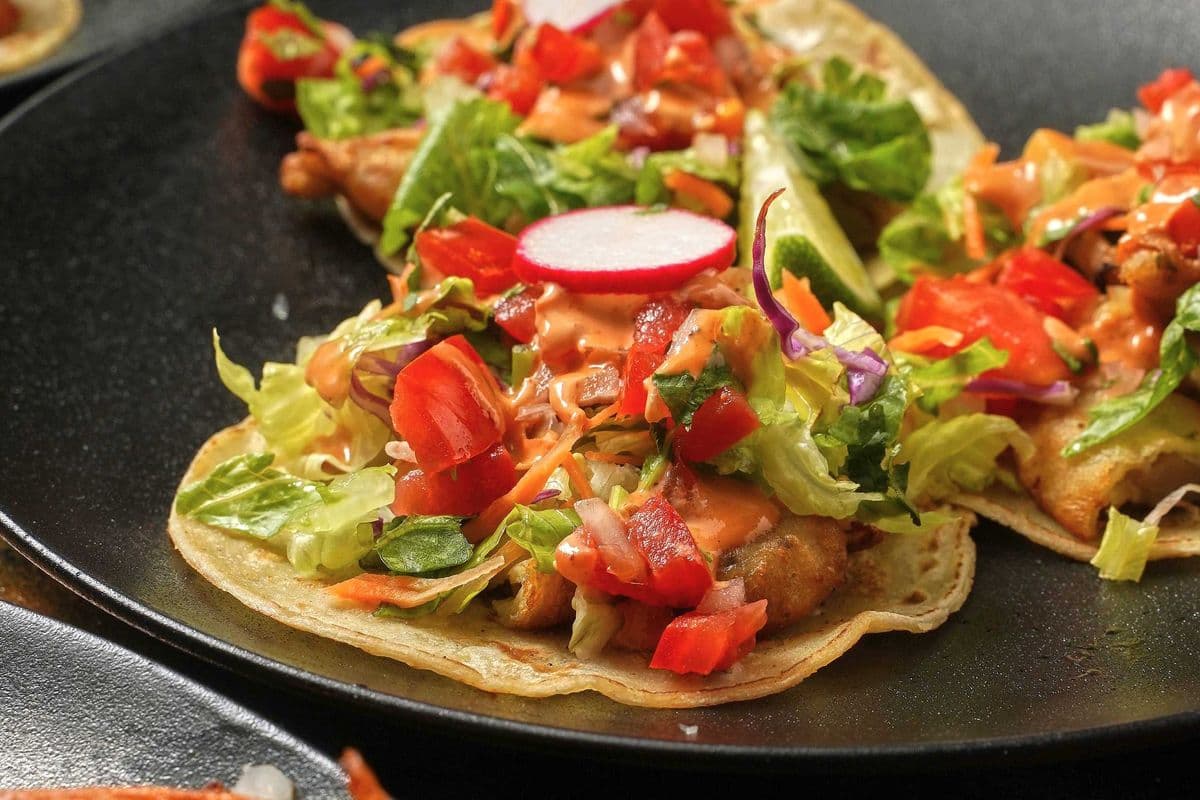 TACOS BAJA FISH(3 Large pcs)