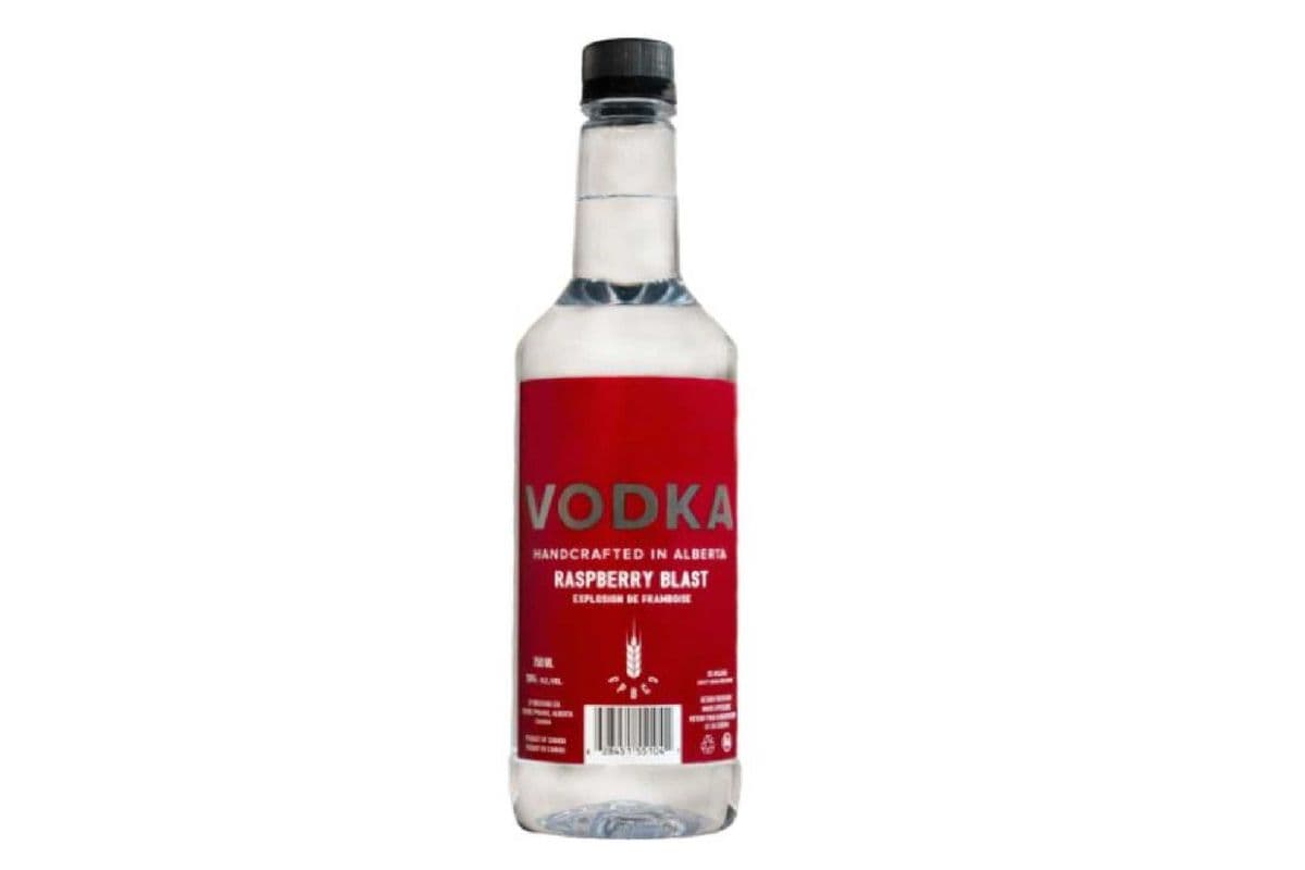 GP BREWING HANDCRAFTED RASPBERRY VODKA (1 x 750ML)
