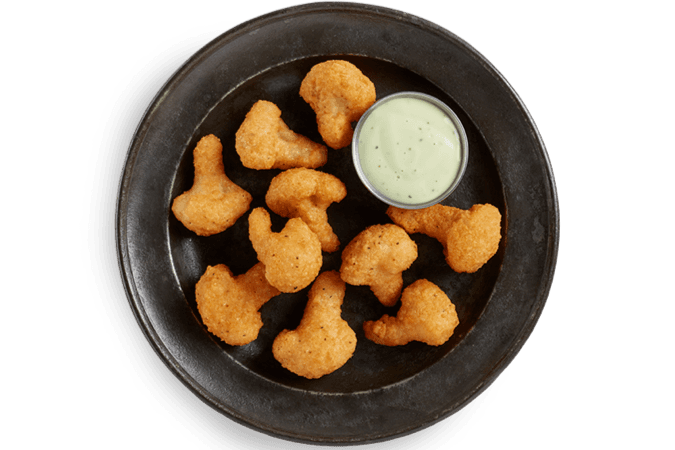 Bouchées de chou-fleur panées / Battered Cauliflower Bites