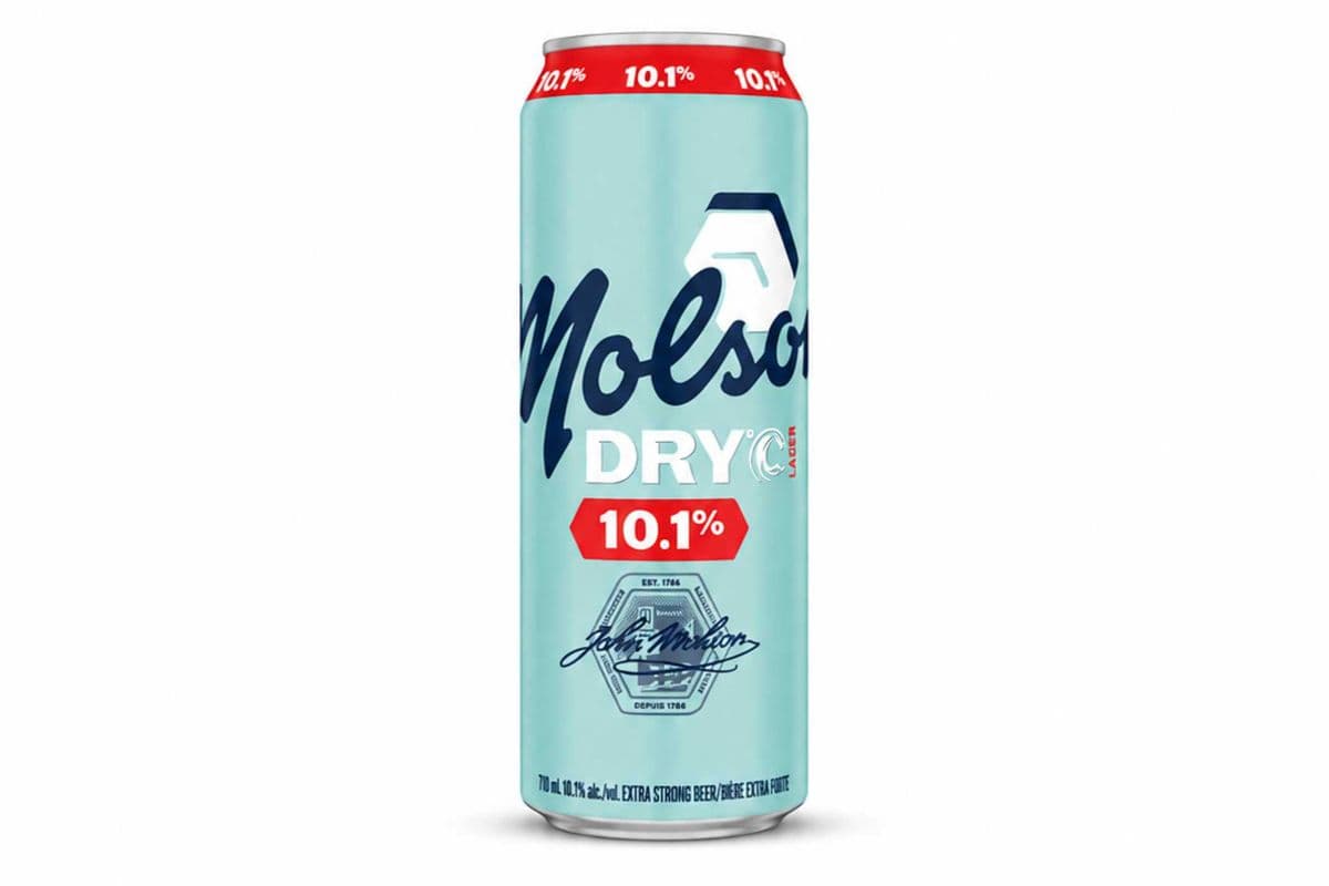 Molson Dry 10.1 (1 x 710ml Can)