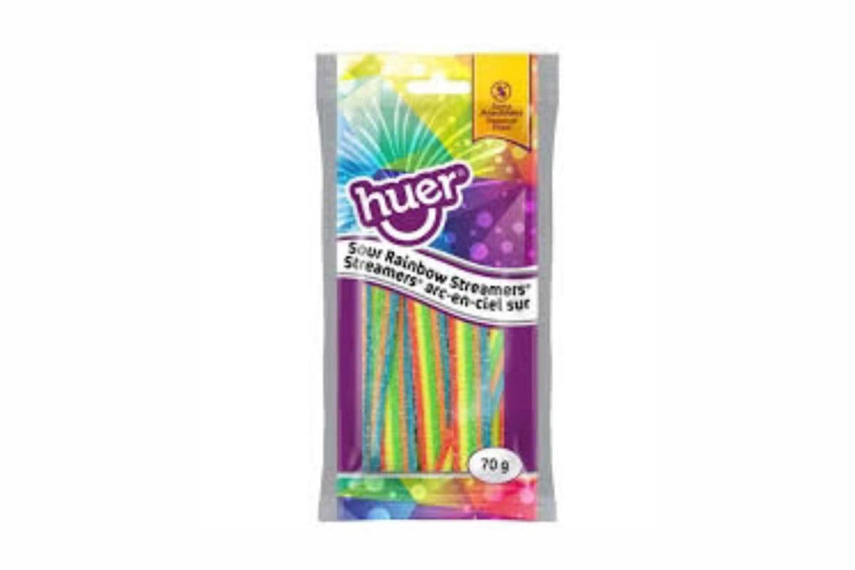 Huer Sour Rainbow Streamers (70 g)