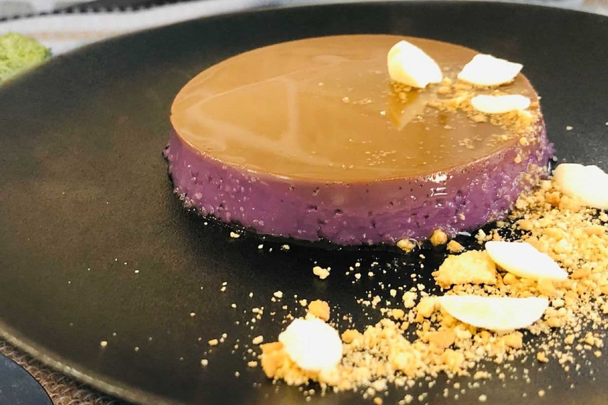 Ube Flan