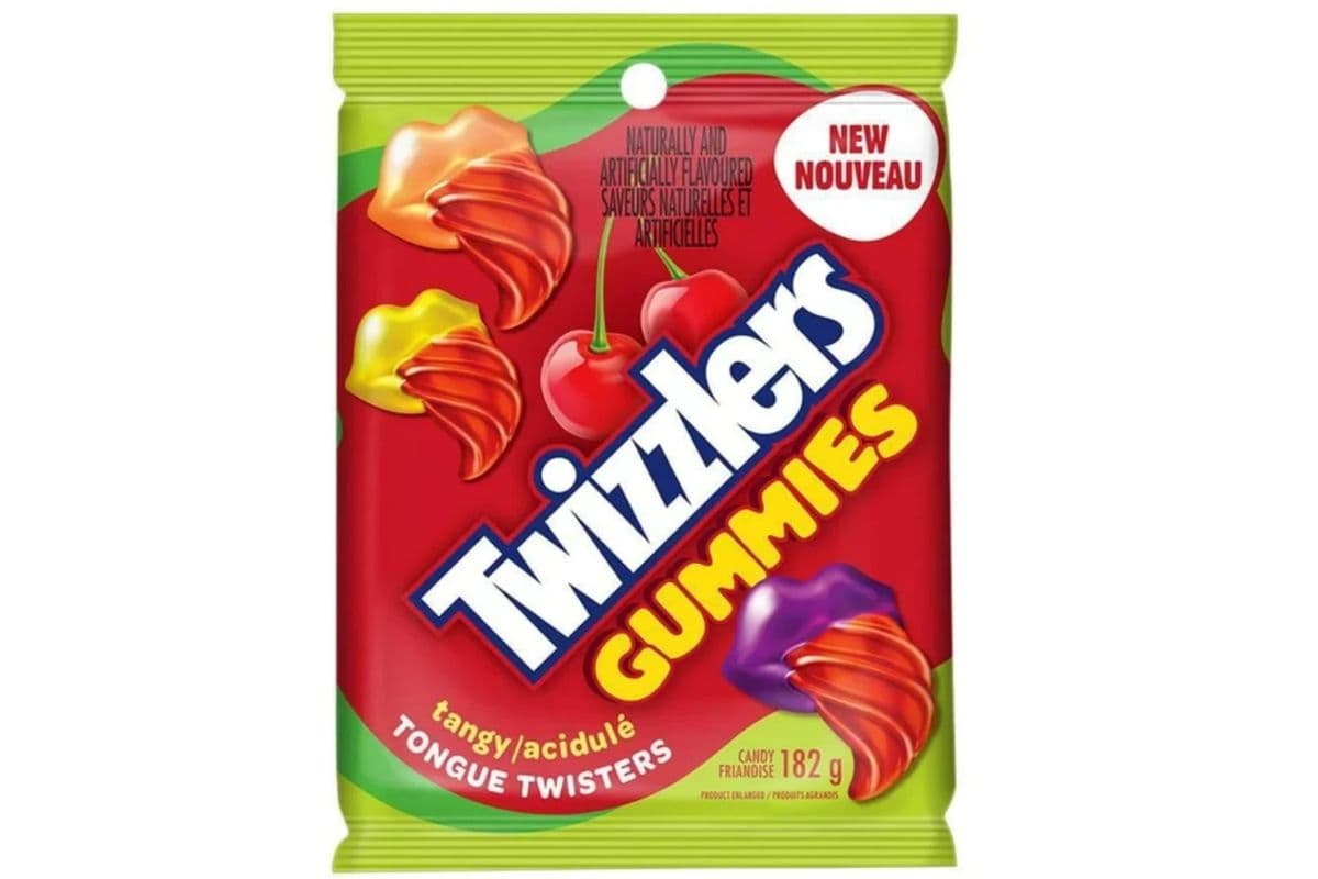 Twizzlers Gummies Tongue Twisters Tangy (182 g)