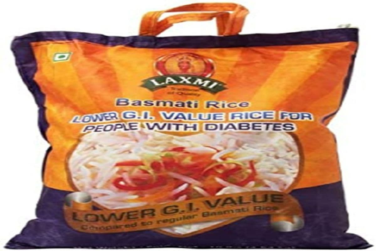 Laxmi Lower G. I Value Diabetic Basmati Rice (10lb)