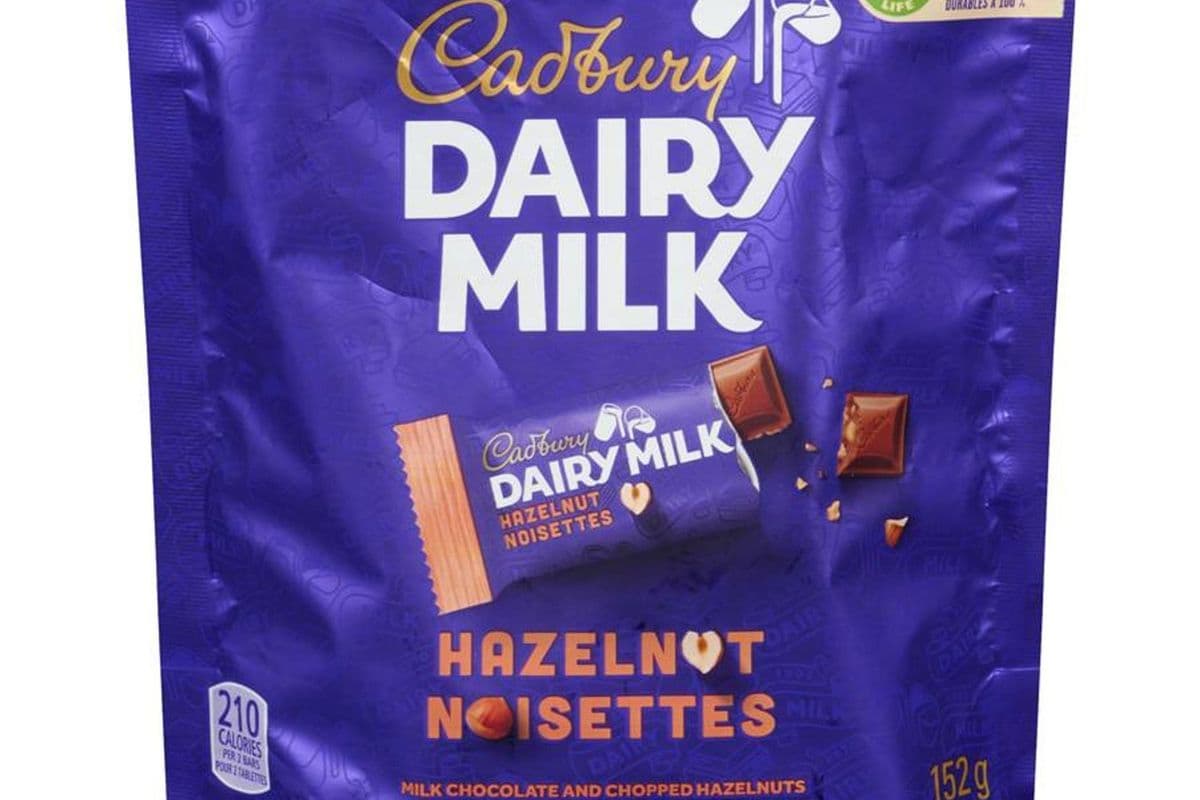 Dairy Milk Mini Bars Hazelnut Stand Up Pouch (152 g)