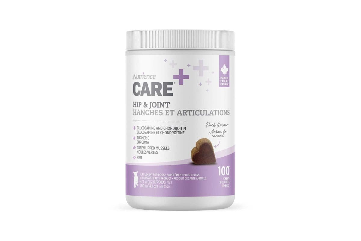 Nutrience Care Supplement for Dogs - Hip & Joint - 100 soft chews - 400 g