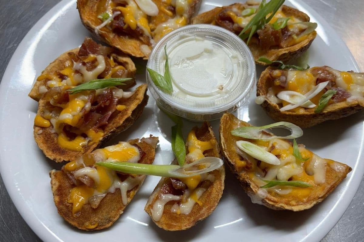 Loaded potato shells