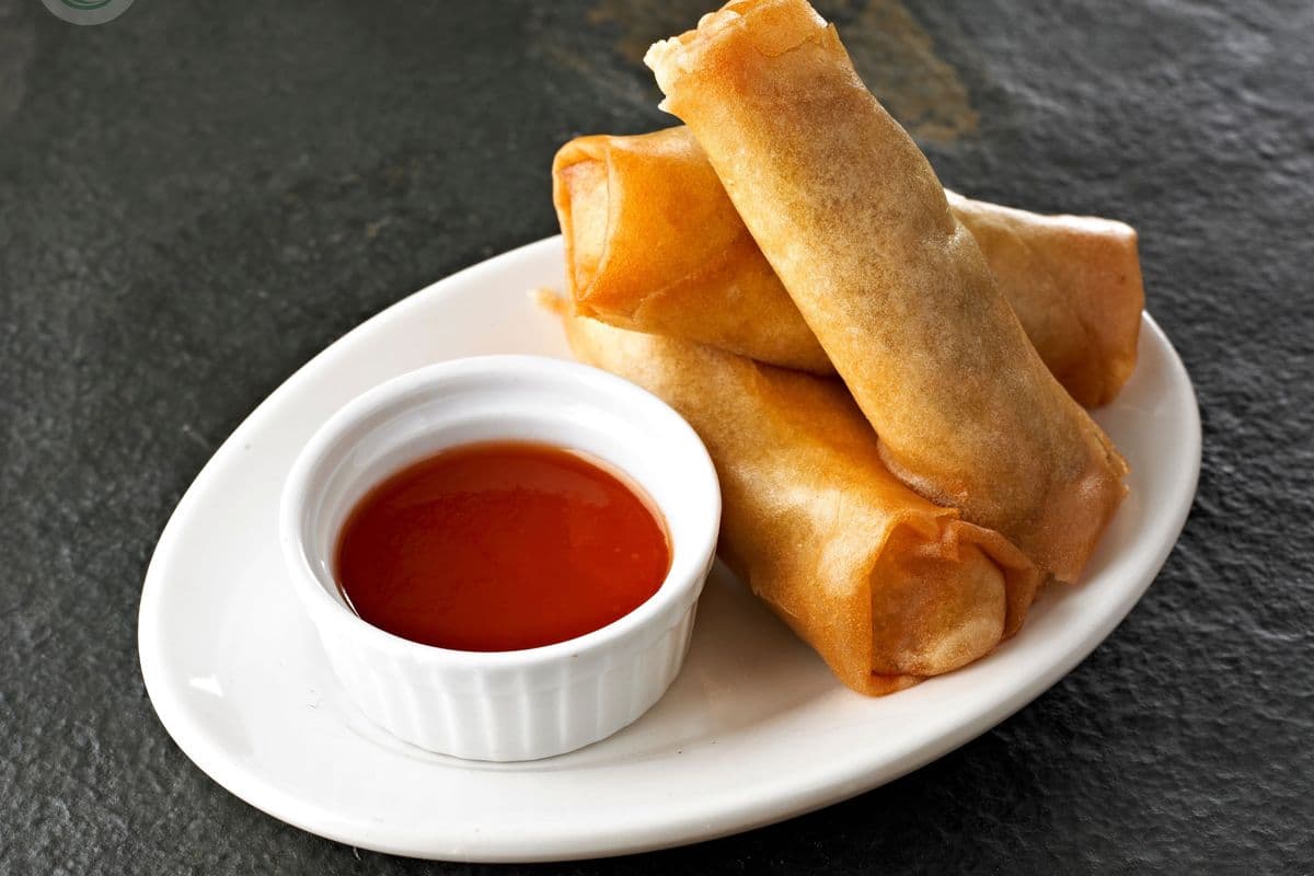 Veg Spring Roll Plate (5pcs)