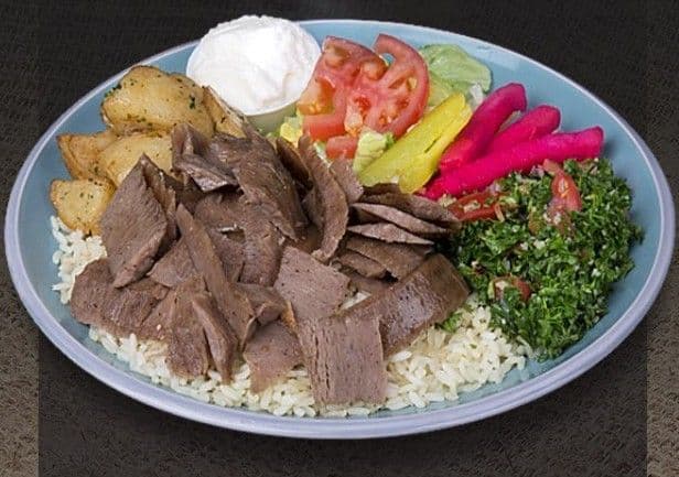 Assiette Gyros