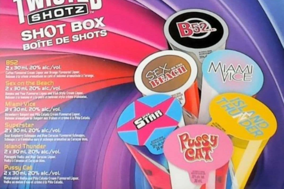 Twisted Shotz - Variety Box (12 x 30ml Shot Glasses)