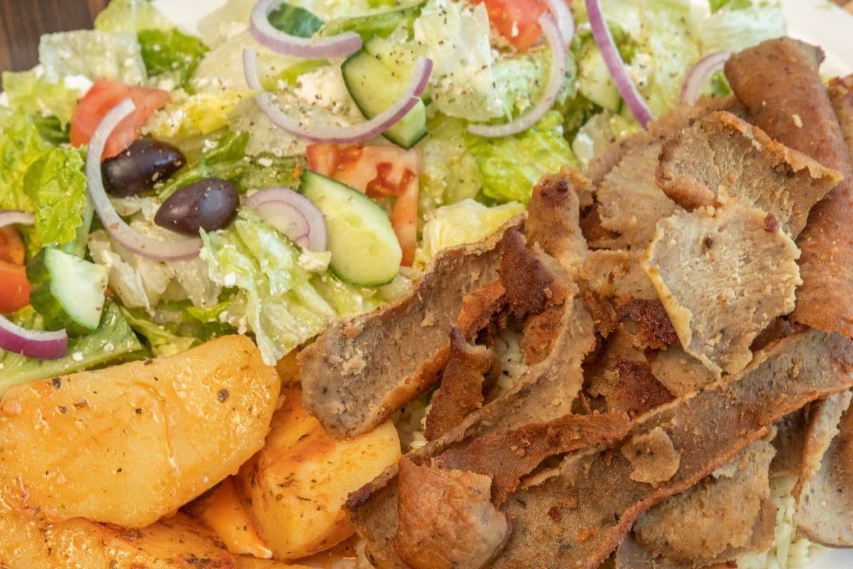 Beef and Lamb Gyros Dinner