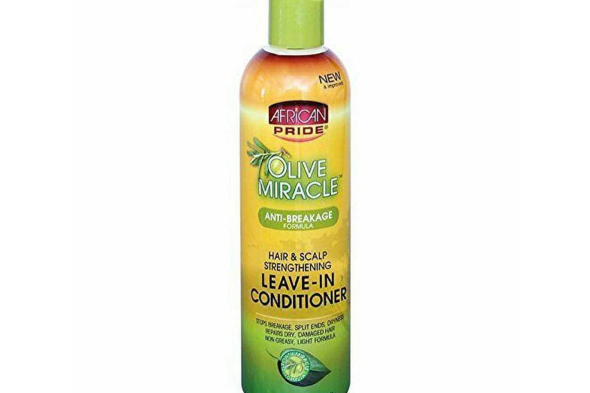 AFRICAN PRIDE Olive Miracle Leave-In Conditioner (12oz)