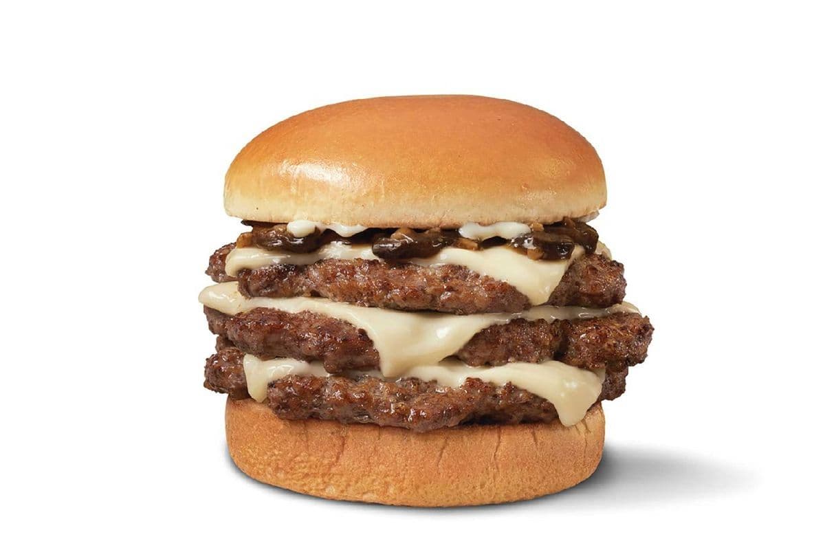 New Bacon backyard Ranch Triple burger