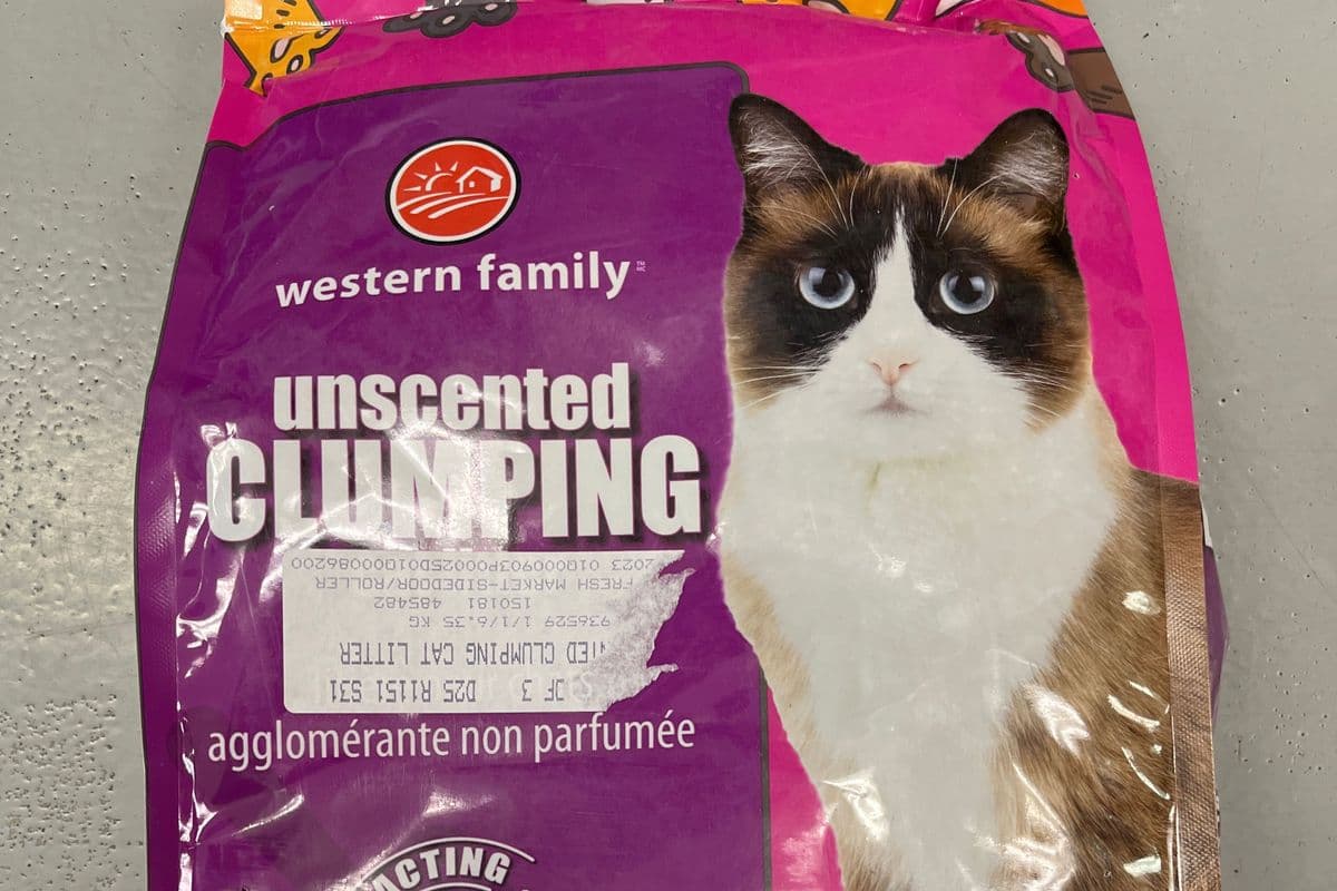 Wf unscented cat litter clumping(6.35kg)