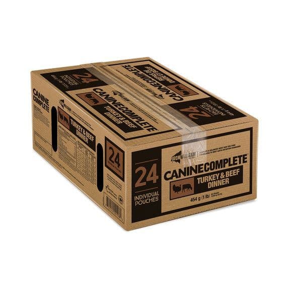 Iron Will Raw Turkey & Beef Canine Complete Dinner 24 x 1 lb