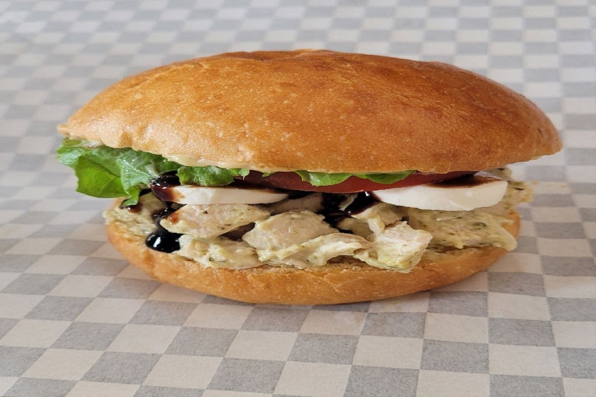 Pesto Chicken Salad Sandwich