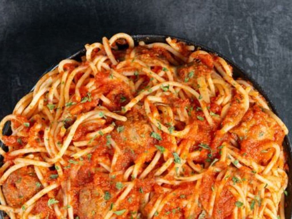Spaghetti Boulettes Toscane
