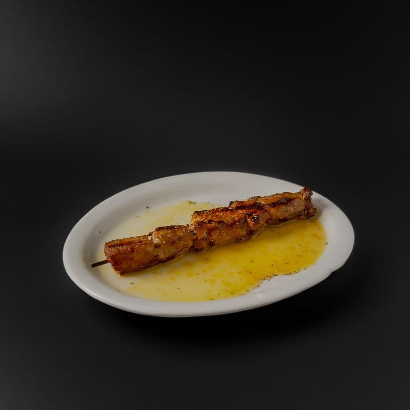 Baton souvlaki de porc / Pork Souvlaki Stick