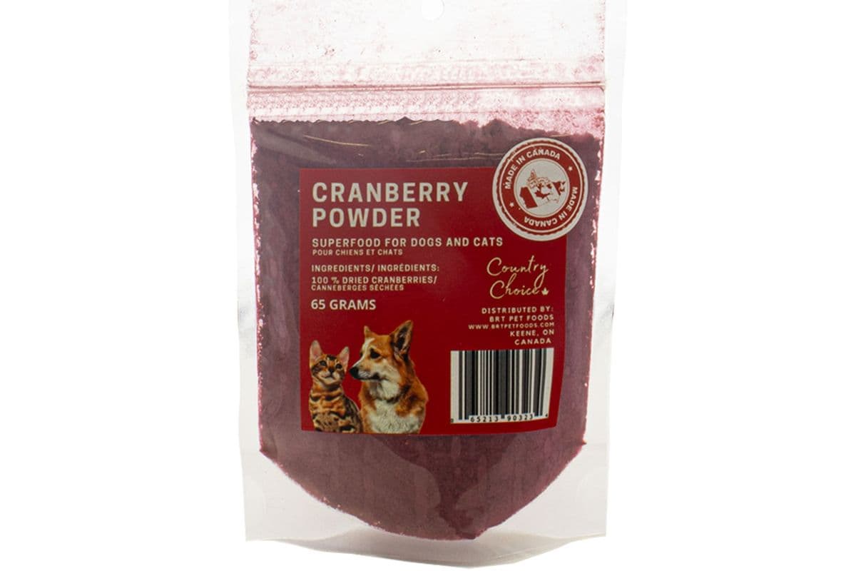 Country Choice Cranberry Powder Superfood for Dogs and Cats (65 g)