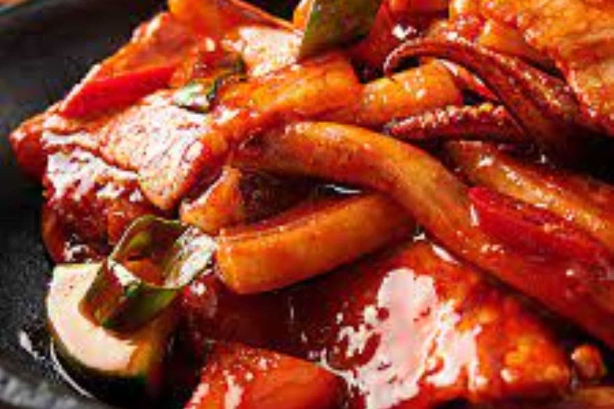 Spicy Squid Stir-Fry