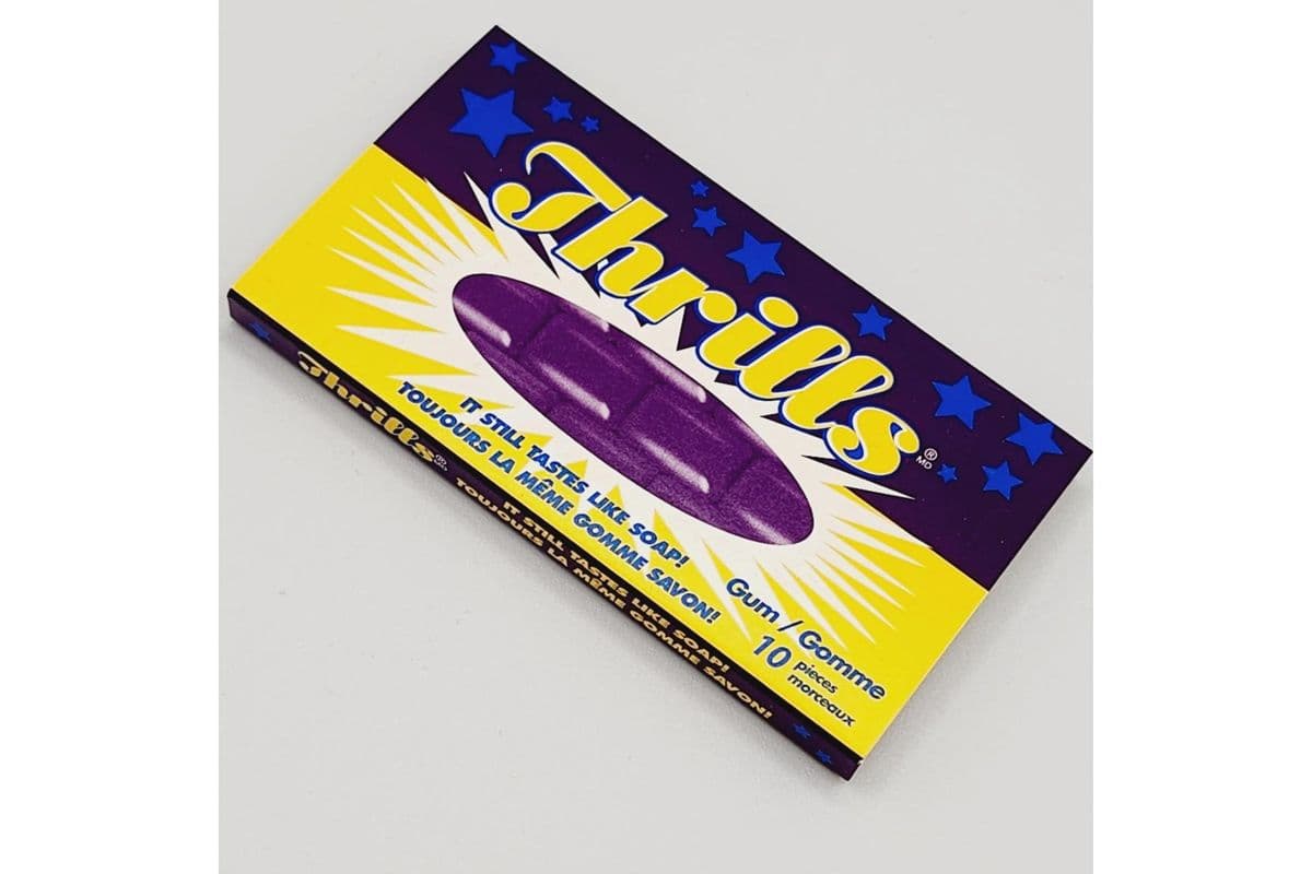 Thrills Soap Flavoured Gum