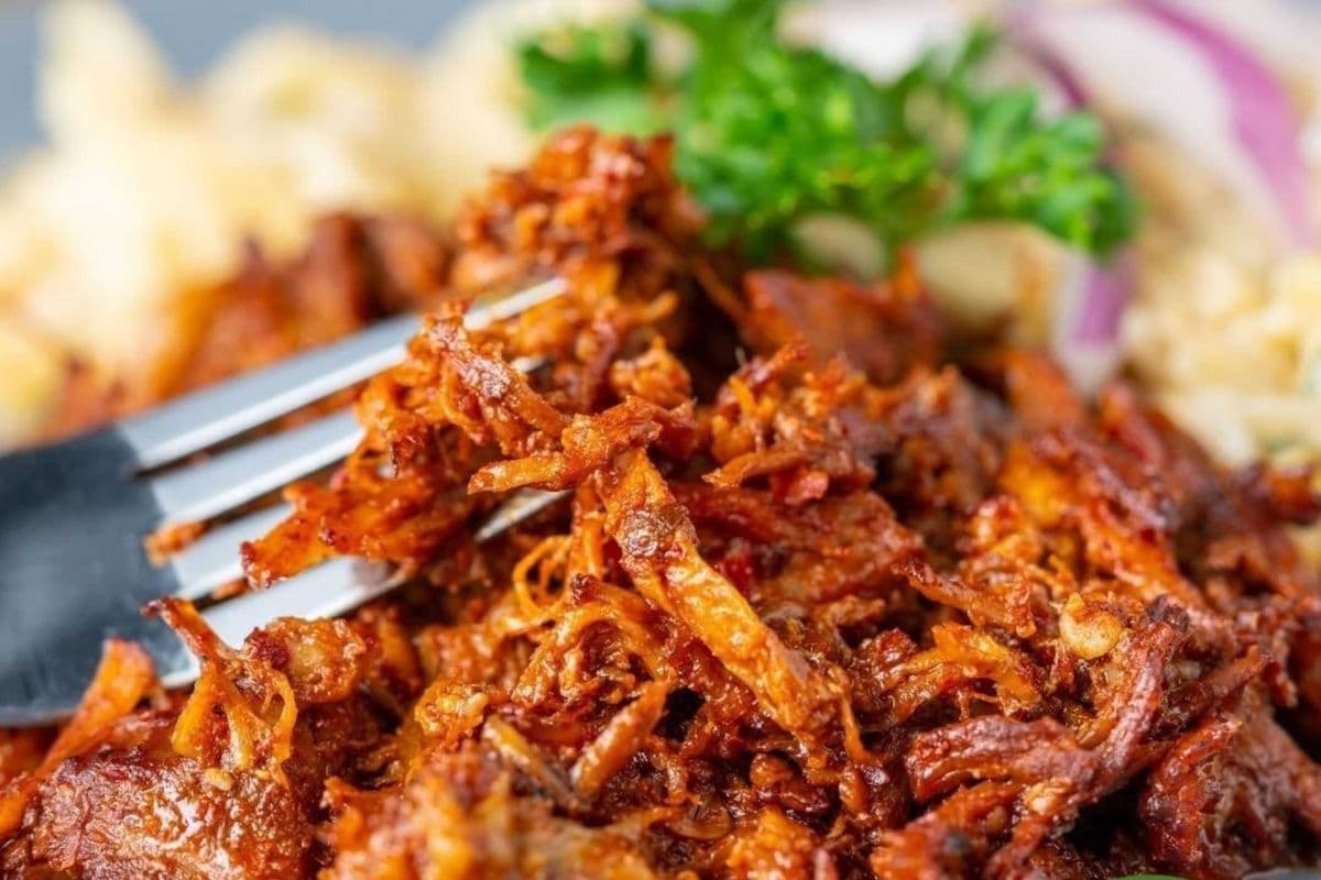 Pork Barbacoa With Creamy Cabbage - Low-Carb | GF | Diabetic Friendly