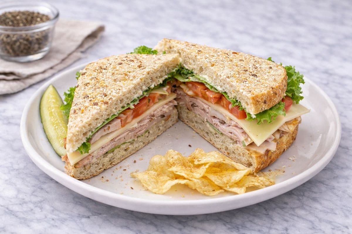Roasted Turkey Breast Sandwich