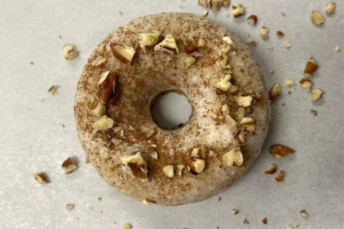 Keto Pumpkin 🎃 Spice & Cinnamon Donut 