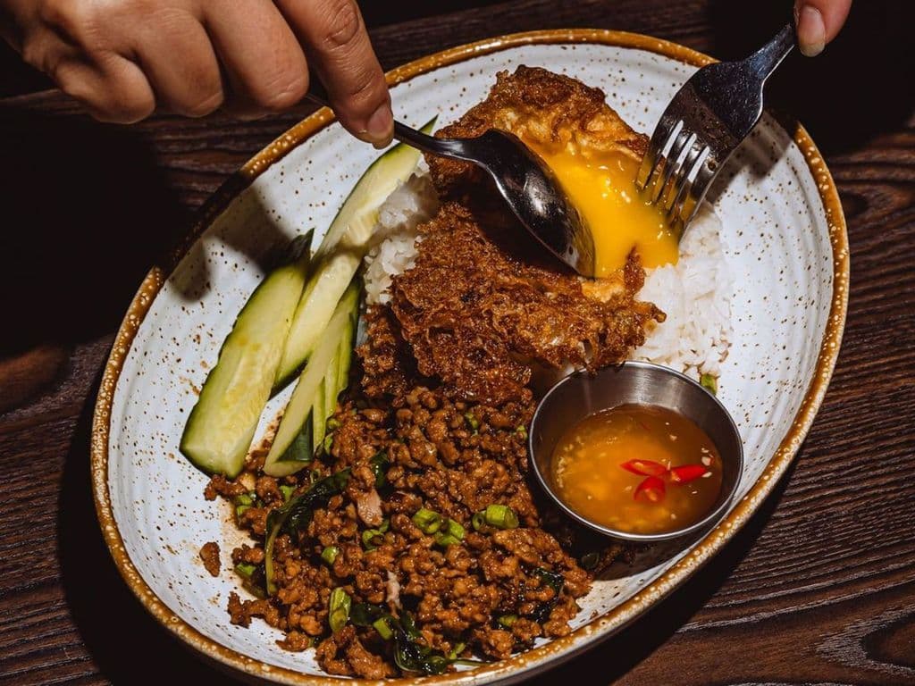 KHA-PRAO MOO / PORC HACHÉ AU BASILIC THAÏ