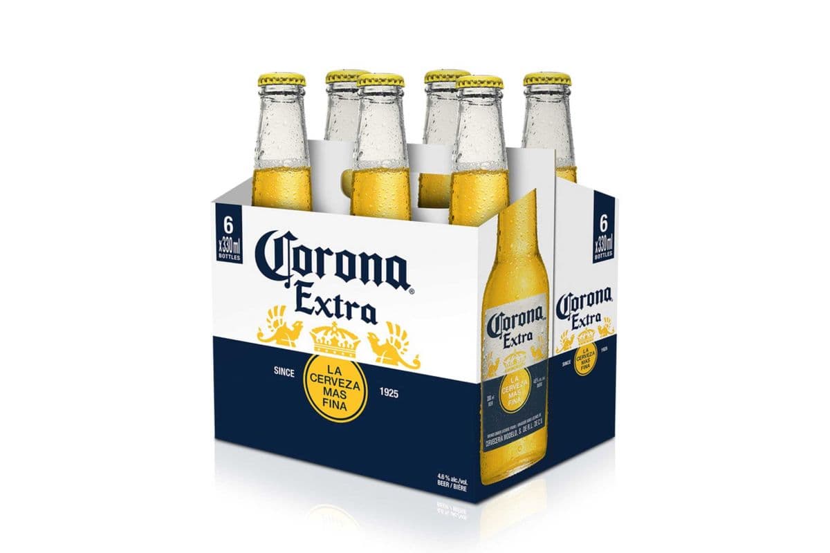 Corona Extra 6 Pack (6 x 330 ml Bottle)