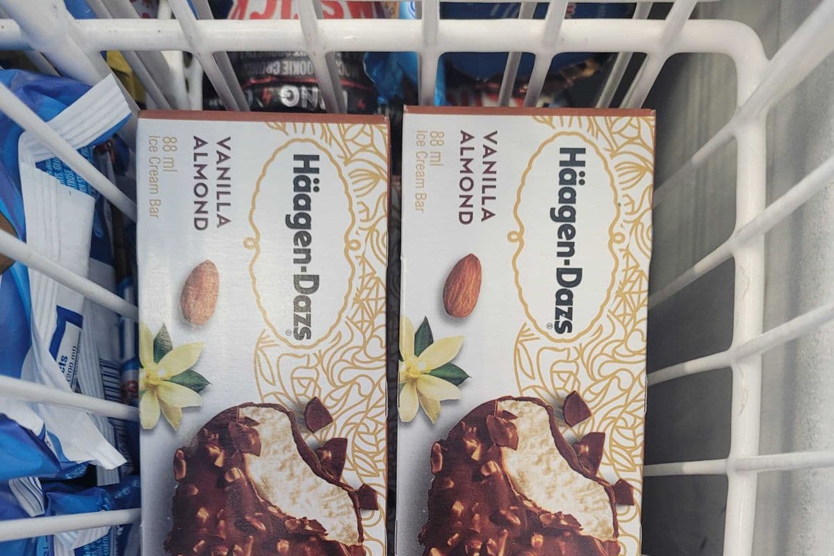 Häagen-Dazs vanilla almond 88 ml
